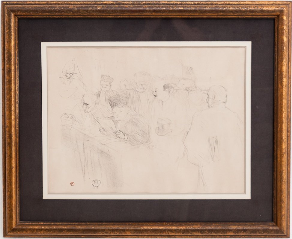 HENRI DE TOULOUSE-LAUTREC: "PROCES ARTON, DEPOSITION (1 of 8)