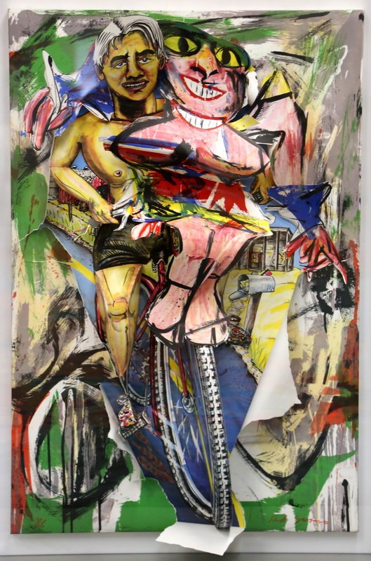 RED GROOMS: "DE KOONING BREAKS THROUGH" (1 of 1)