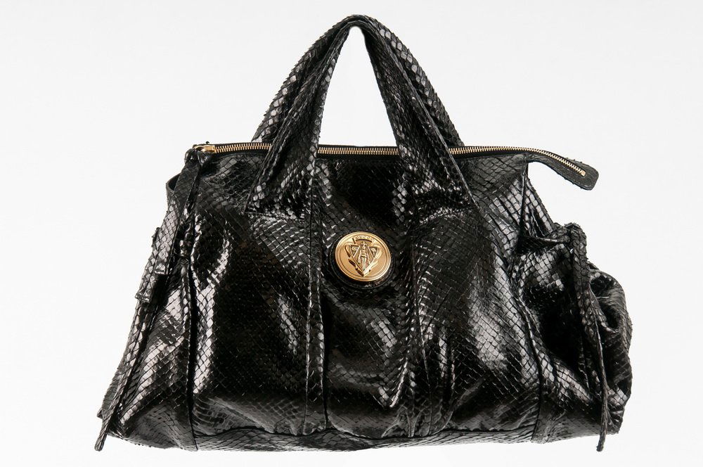 GUCCI BLACK LIZARD HYSTERIA HOBO (1 of 9)