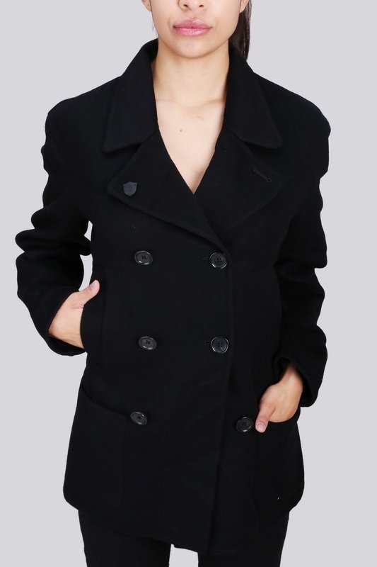 LOUIS VUITTON BLACK CASHMERE MEN'S COAT (1 of 6)