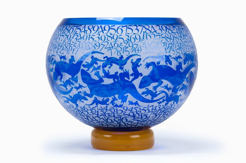 DUNCAN MCCLENNAN: ETCHED GLASS BOWL (1 of 10)