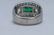 FRENCH ART DECO PLATINUM, EMERALD & DIAMOND RING - 4