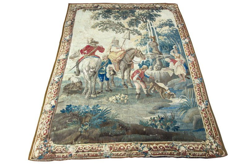 FLEMISH TAPESTRY PANEL (1 of 6)