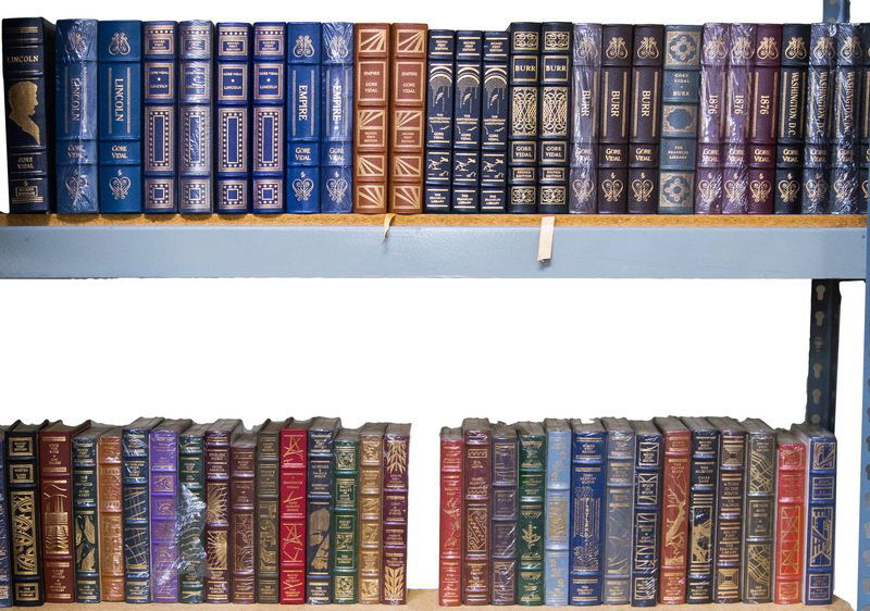 SET OF FIRST EDITION EATON & FRANKLIN MINT LEATHER (1 of 8)