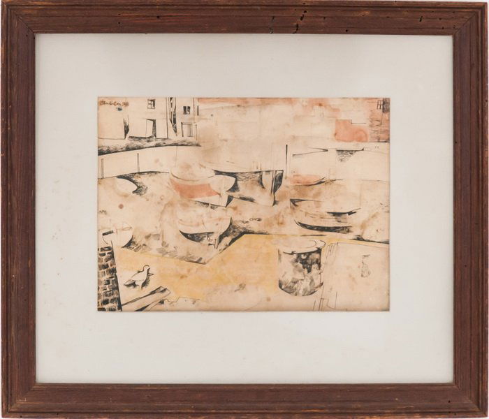 JOHN MINTON: "CORNISH HARBOUR" (1 of 9)