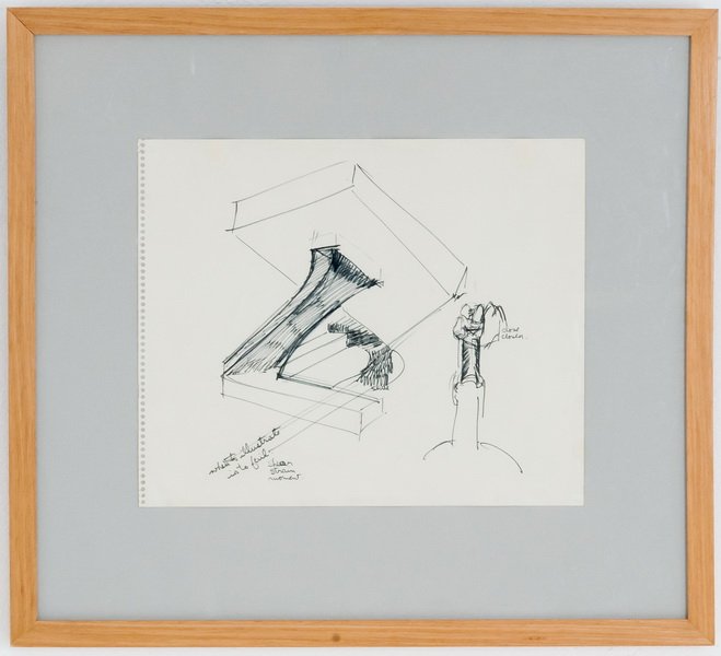 MARK DI SUVERO: "STUDY FOR A SCULPTURE" (1 of 8)