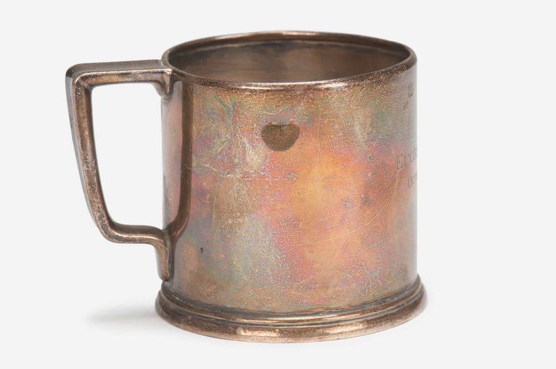 GORE VIDAL'S TIFFANY & CO. STERLING BABY CUP (1 of 6)