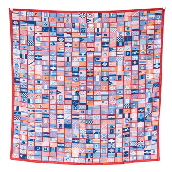 HERMES  "EN VOYAGE" SCARF (1 of 6)