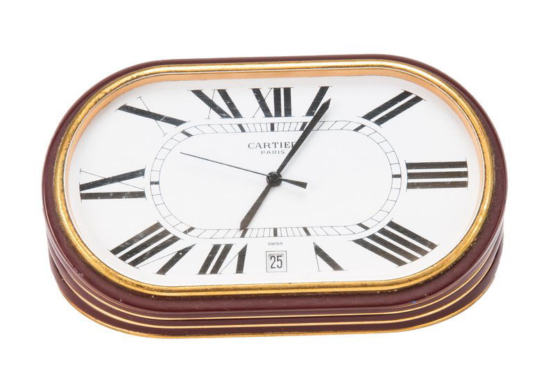 CARTIER 'LES MUST DE CARTIER' DESK CLOCK (1 of 10)