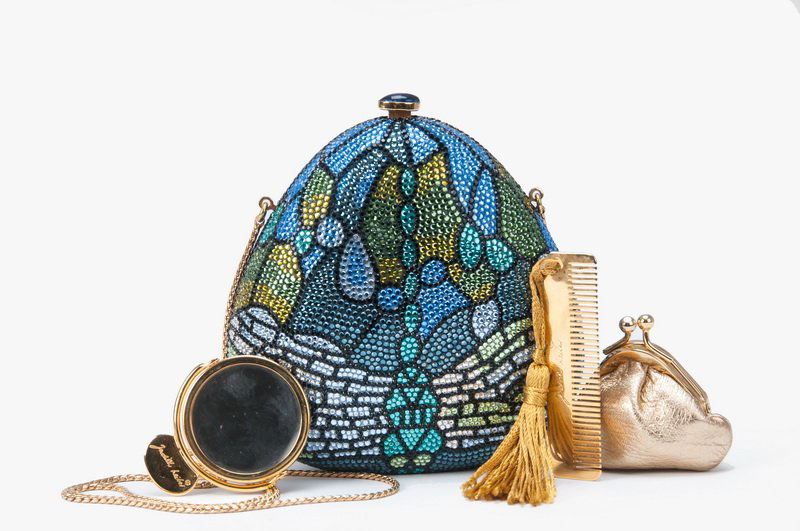 JUDITH LEIBER DRAGONFLY MINAUDIERE (1 of 10)