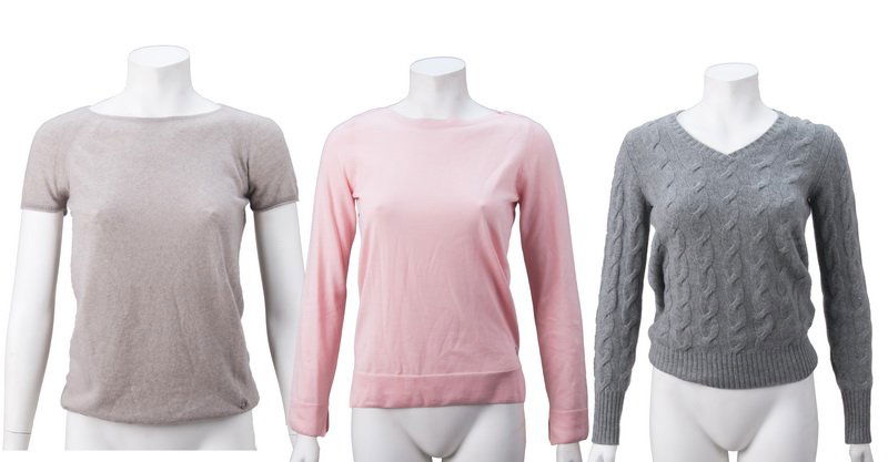 THREE ASSORTED LORO PIANA SWEATERS (1 of 10)