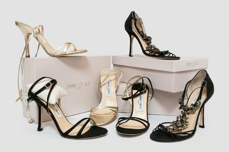 THREE PAIR JIMMY CHOO SHOES (1 of 7)