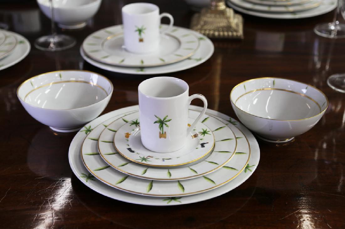 LIMOGES PORCELAIN DINNER SERVICE (1 of 6)
