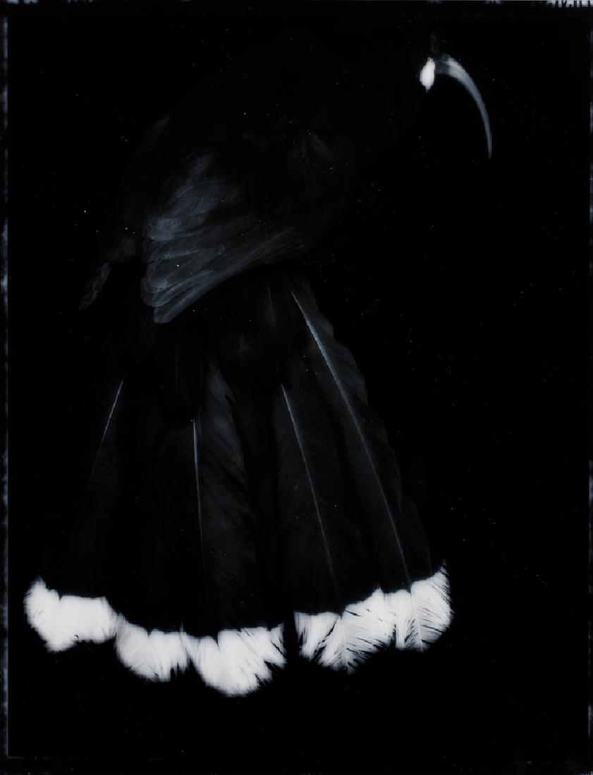 Fiona Pardington: Sister Huia gelatin silver hand-print, 5/10 title inscribed, signed and dated 2006 and inscribed Otago Museum verso 560 x 430mm Provenance: Private collection, Auckland.