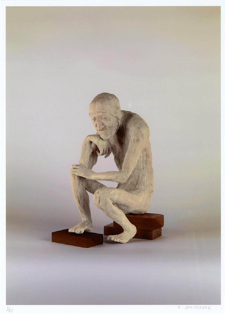 Francis Upritchard: Untitled digital pigment print with silkscreen and embossing, 1/90 signed 503 x 360mm