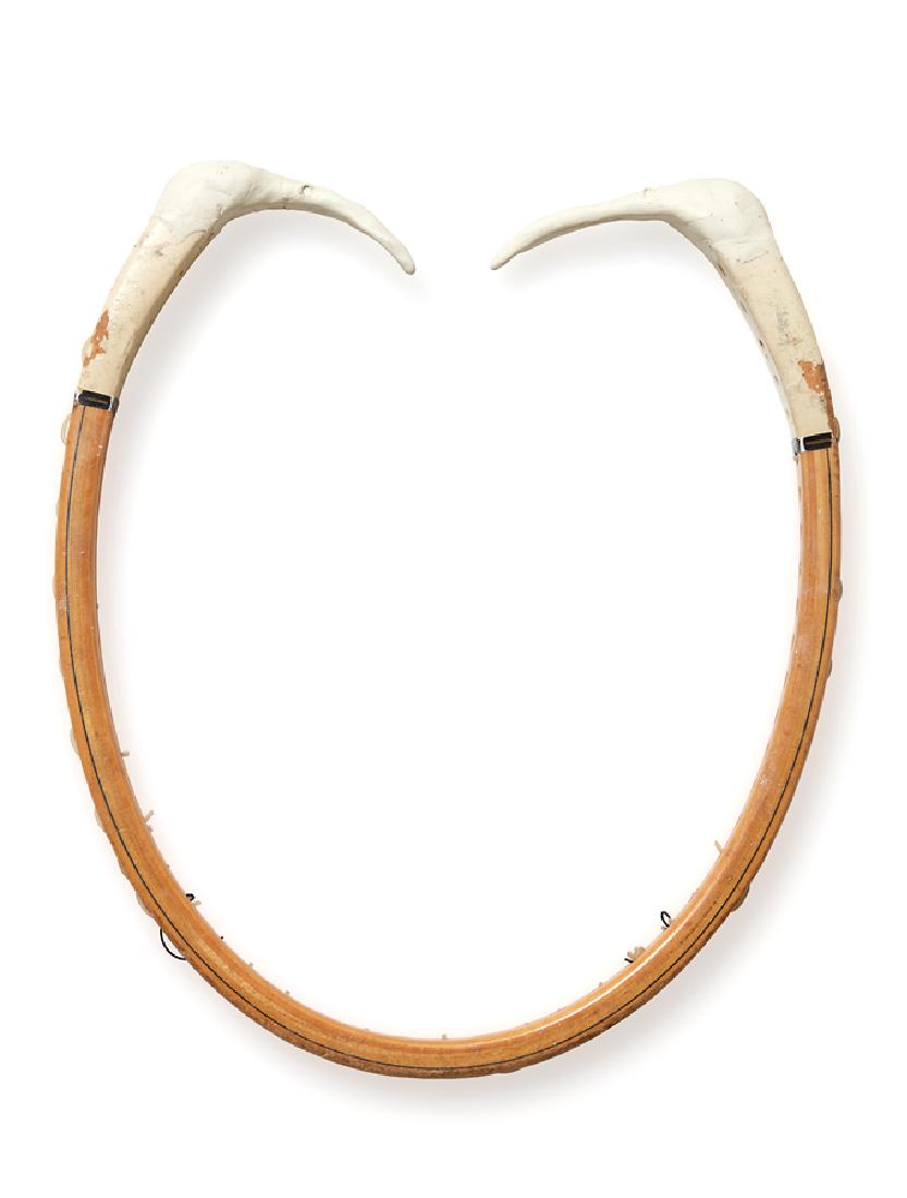 Francis Upritchard: Untitled modelling material and found squash racquet head, 2004 275 x 230 x 28mm