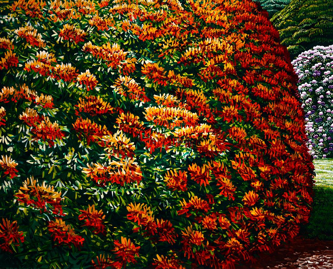 Karl Maughan: Veronica Place oil on canvas title inscribed, signed and dated April 2008 verso 1225 x 1518mm Provenance: Private collection, Auckland.