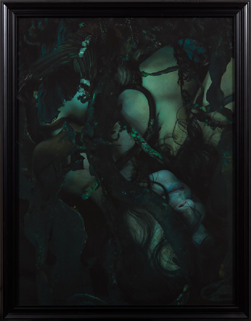 FIONA PARDINGTON: Katarina Rimu Rapa/Seaweed, Entangled, Wahine Patere, Wahine Panekeneke pigment inks on Hahnemuhle photo rag paper, 2/10 original Two Rooms Gallery label affixed verso 1450 x 1090mm Illustrated: Krise