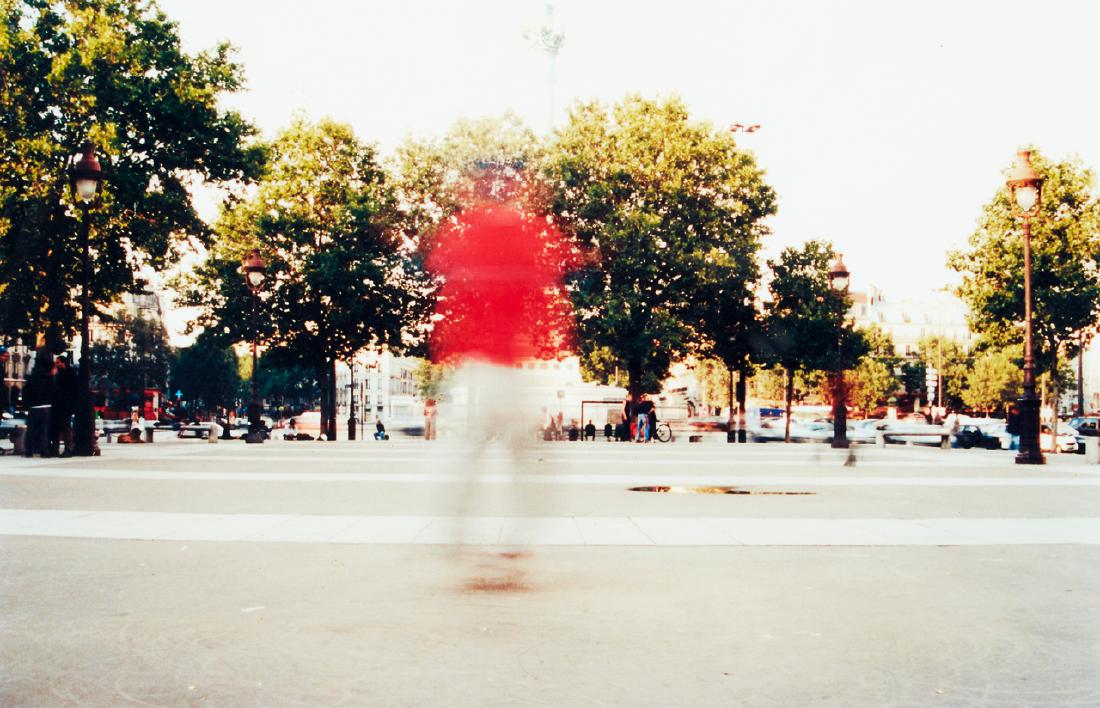 Shaun Gladwell: Self-Portrait Spinning (Bastille) digital print, 5/5, 2002 250 x 390mm Provenance: Acquired from Sherman Galleries, Sydney, November 2003
