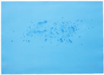 Ed Ruscha: Lisp lithograph 11/90 signed and dated 1970 507 x 712mm Provenance: Acquired at ART+OBJECT, April 2011