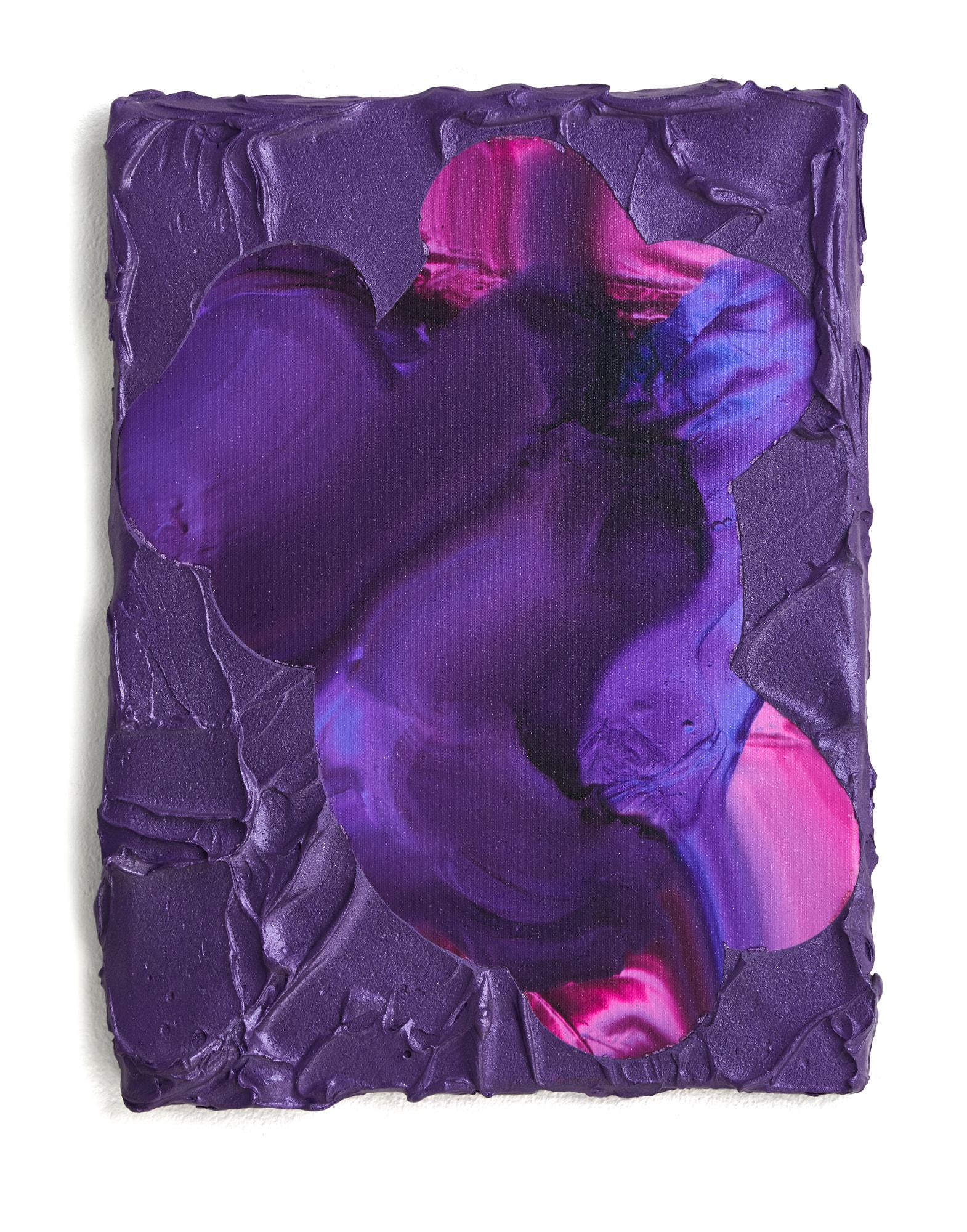 Andre Hemer: Andre Hemer Big Node No. 43 acrylic and pigment on canvas title inscribed, signed and dated 2016 verso 400 x 300mm