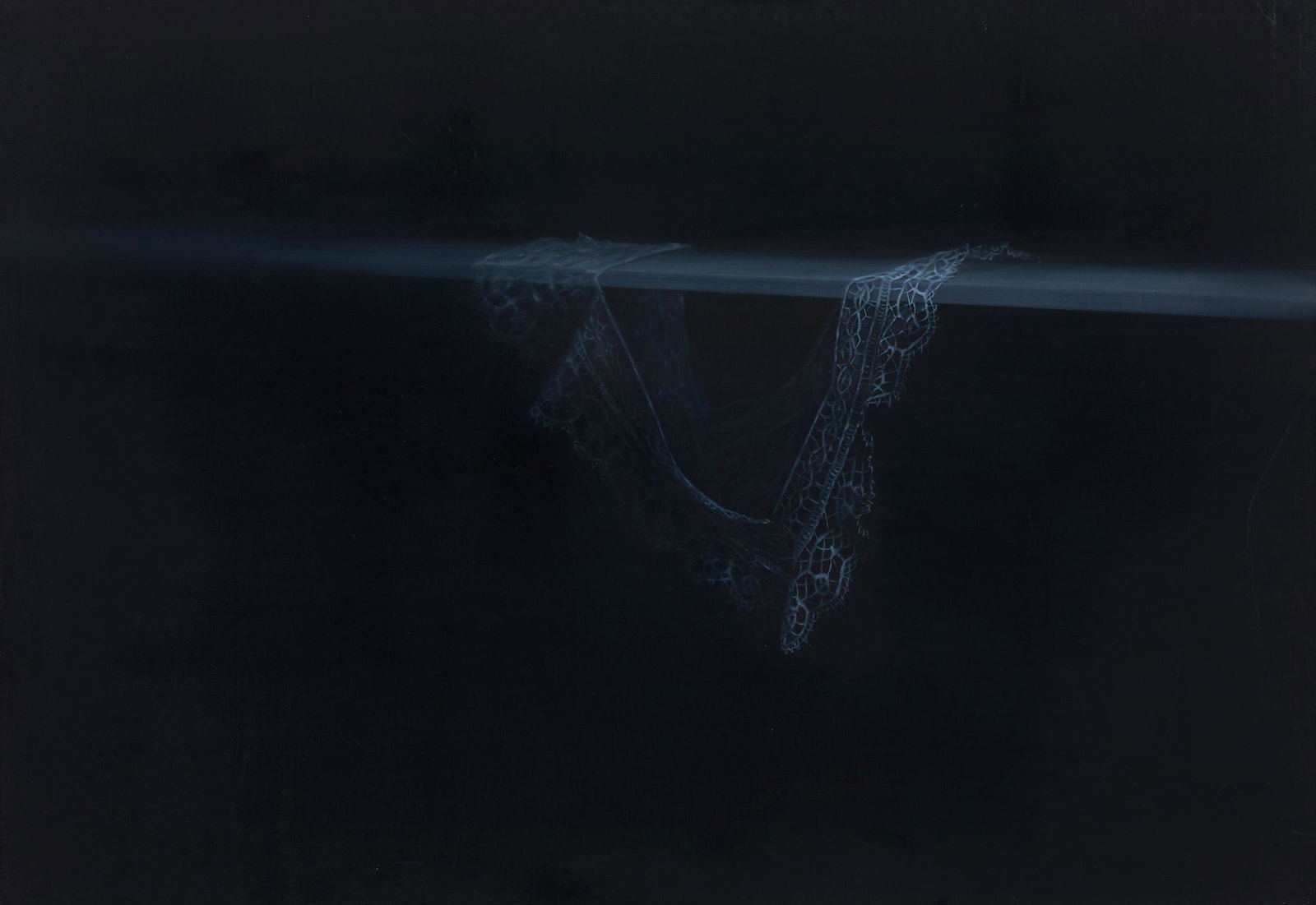 Emily Wolfe: Emily Wolfe Untitled acrylic on canvas signed and dated 2000 verso 460 x 660mm