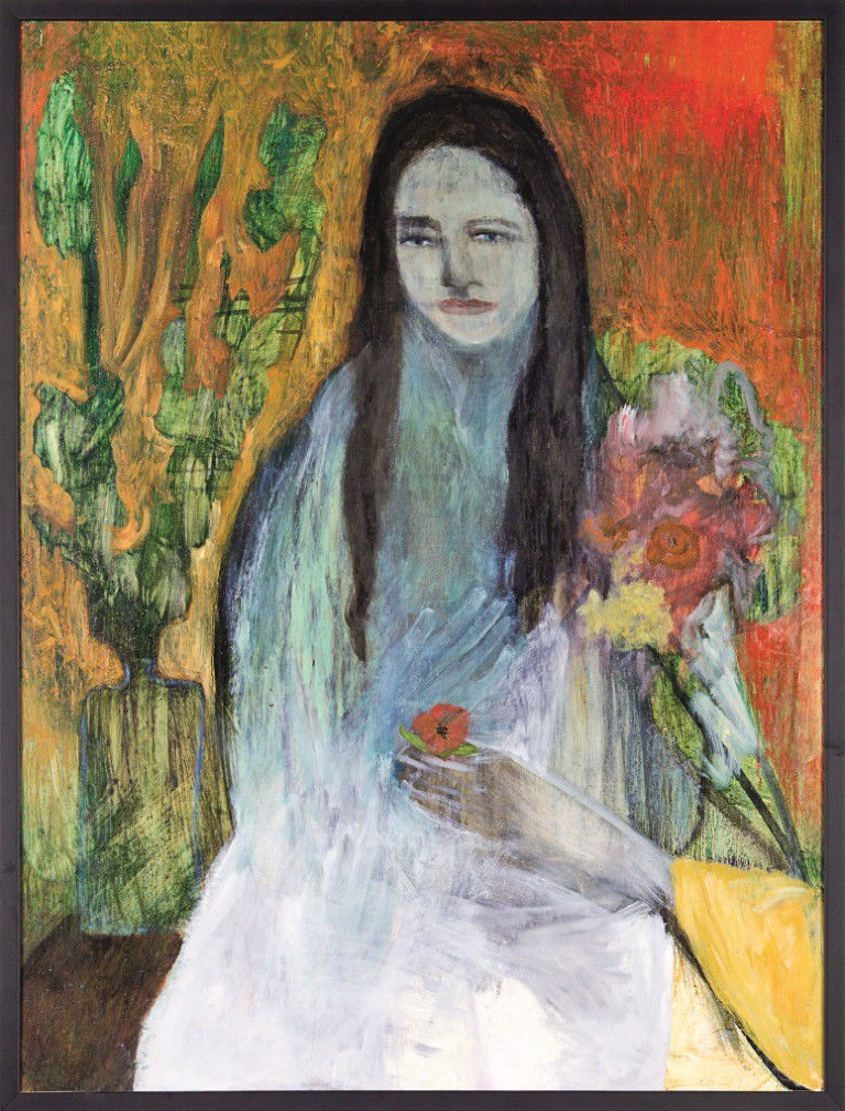 Star Gossage: Wheturangimarie oil on board title inscribed, signed and dated 2007 verso 1120 x 835mm