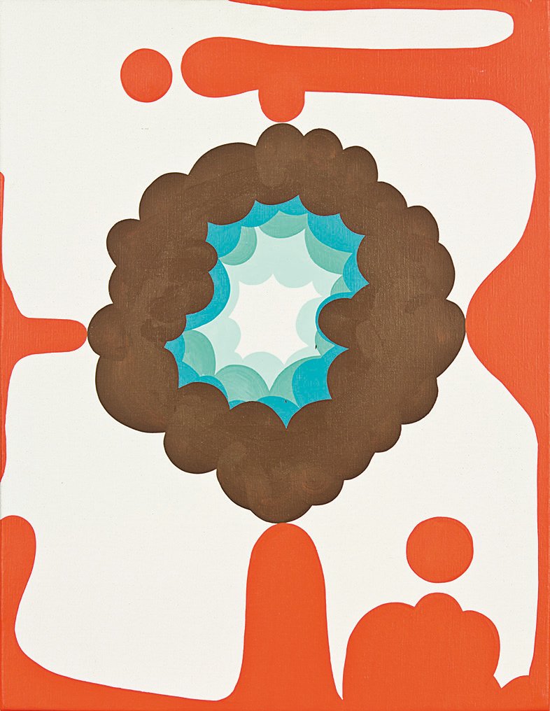 Seung Yul Oh: Hung acrylic on canvas title inscribed, signed and dated 2007 verso 650 x 500mm