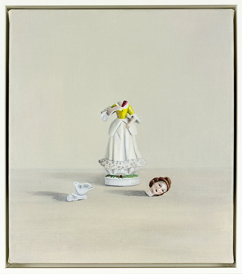 Emily Wolfe: The Renant oil on canvas signed and dated 2010 verso 350 x 305mm Provenance: Purchased from Melanie Roger Gallery in November 2011.