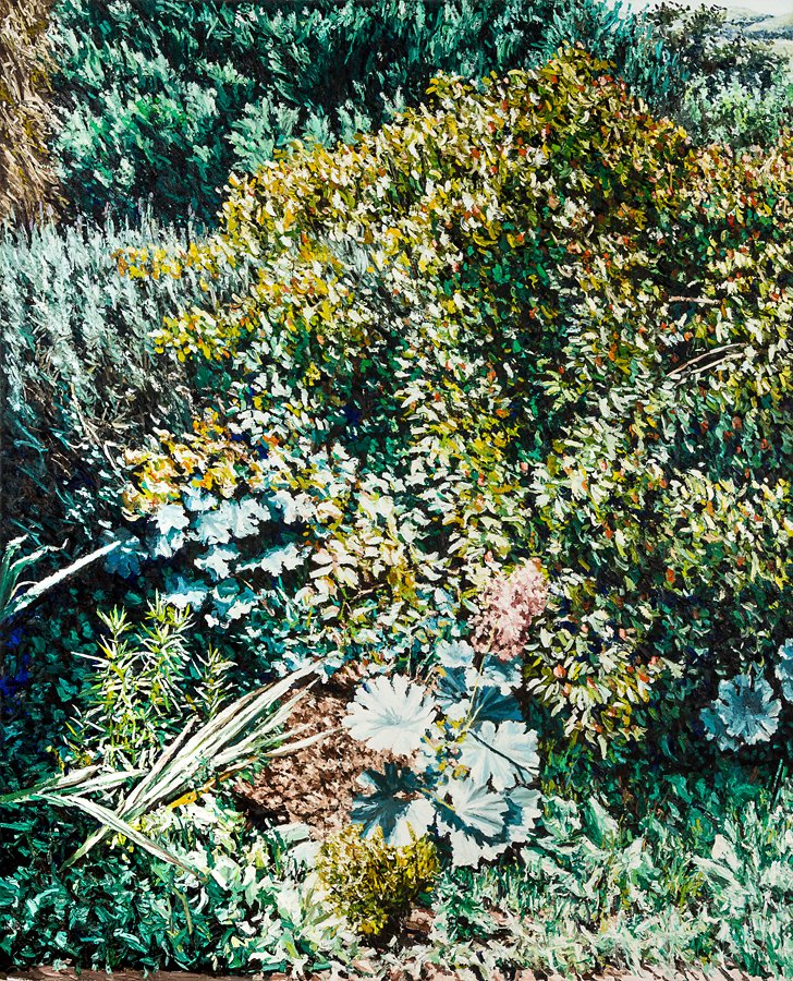 Karl Maughan: Untitled oil on canvas signed and dated 16/9/98 verso 2140 x 1707mm Provenance: Private collection, Wellington; Private collection, Auckland.