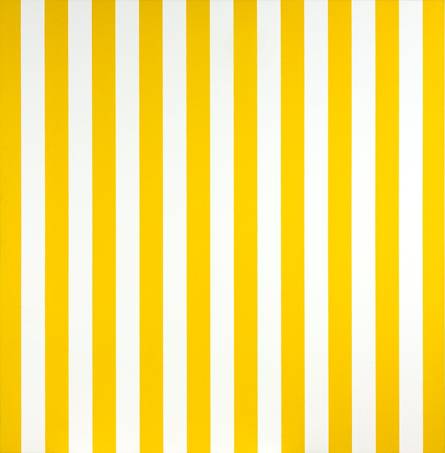 Julian Dashper: Untitled (1991) sprayed acrylic on industrial canvas 1500 x 1445mm Provenance: Private collection, Wellington.