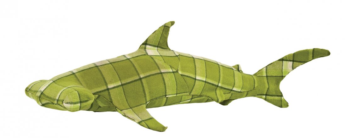 Ricky Swallow: Blanket Shark blankets, plaster and wire, 1996 1480 x 640mm Provenance: Private collection, Auckland. Purchased from Darren Knight Gallery, Sydney in December 2004. Collection of the Real Art Roadsho