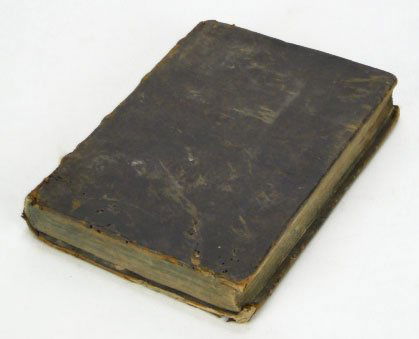 16C G. ROVILLIO BOOK ON NUMISMATICS: 16C G. ROVILLIO BOOK ON NUMISMATICS Written in Old Italian Dated 1553 The Second Known Book on Numismatics Extremely Rare Book Measures 10 Tall 7 Inches wide Hand Leather Bound Hard Cover Some Foxing