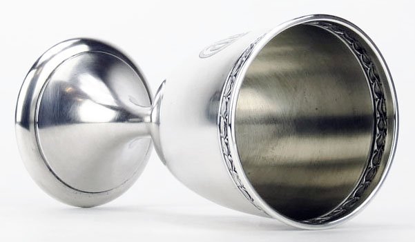 Vintage Sterling Silver Chalice - 2