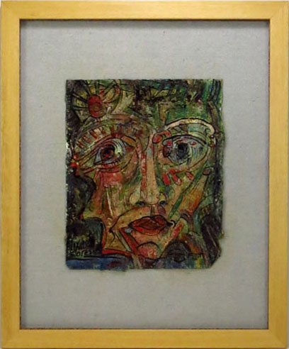 ALEXANDER GORE OIL ON PAPER RUSSIAN AMERICAN ARTIST - 2