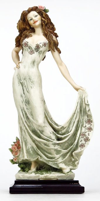 GIUSEPPE ARMANI FIGURINE TITLED "CELEBRATION": GIUSEPPE ARMANI FIGURINE TITLED "CELEBRATION" #1260C. Society Piece. Measures Approximately 12" and Sits on a 1" Base. Comes in Original Box WE WILL NOT SHIP THIS ITEM BUT CAN RECOMMEND A SHIPPER FOR 