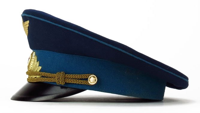 VINTAGE RUSSIAN OFFICERS HAT - 2