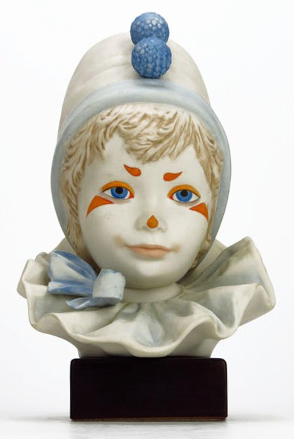 CYBIS YOUNG BOY BUST: CYBIS YOUNG BOY BUST Measures 8" tall plus base signed to back very good condition, no box We will not ship this item. We will happily recommend a list of outside vendors upon request.