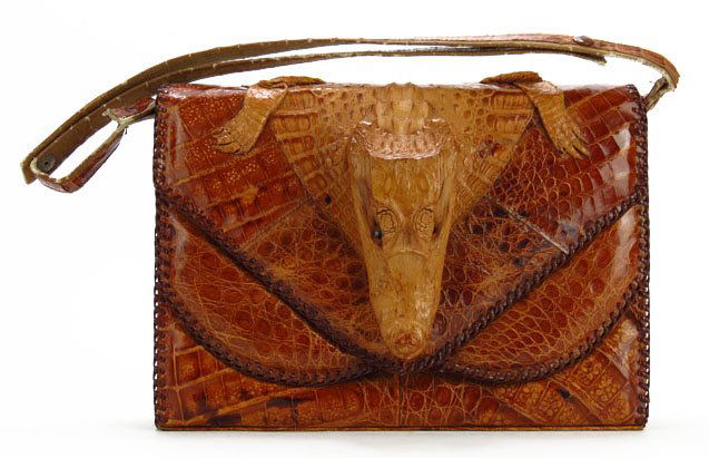 alligator purse