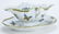 HEREND LARGE QUEEN VICTORIA GRAVY BOAT WITH UNDER PLATE