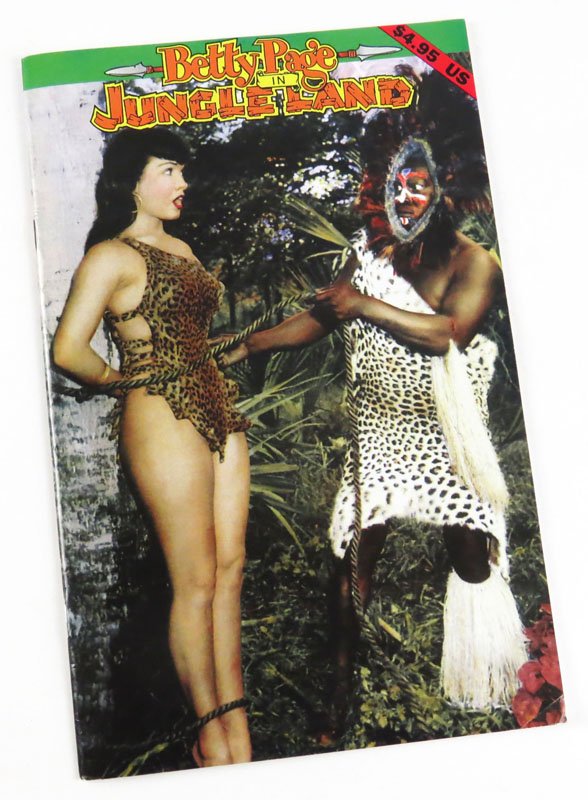 Betty Page in Jungle Land Magazine 1992. Shipping: Betty Page in Jungle Land Magazine 1992. Shipping $20.00
