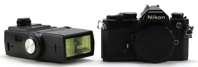 Nikon Camera Body together with Vivitar 283 Flash: Nikon Camera Body together with Vivitar 283 Flash Attachment. Shipping $32.00