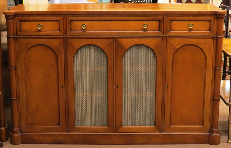 20th Century Beacon Hill Collection Credenza. Signed.: 20th Century Beacon Hill Collection Credenza. Signed. Good Condition. Measures 34 Inches Tall and 52-1/2 Inches Wide. We Will Not Ship This Item Due to Its Size but will Happily Provide A List of Outs
