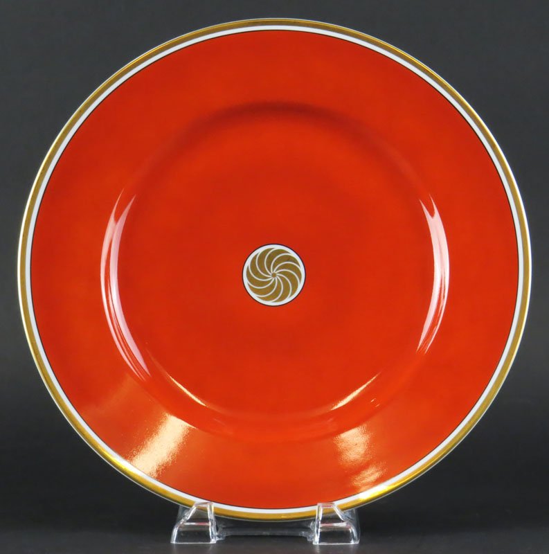 Four Fitz and Floyd Medallion D'or Dinner Plates. Good: Four Fitz and Floyd Medallion D'or Dinner Plates. Good Condition. Measures 11-1/2 Inches Diameter. Shipping $50.00