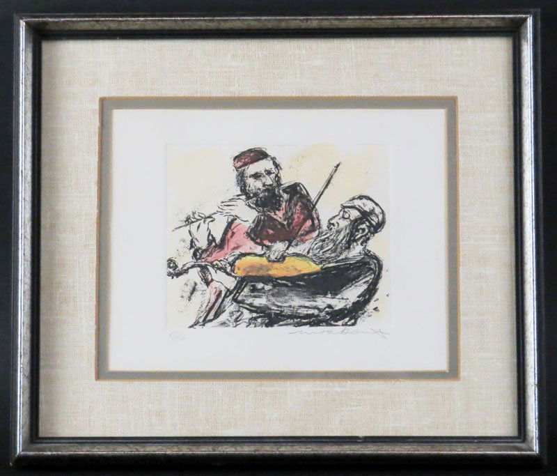 Ira Moskowitz American-Polish (born1912- ) Limited: Ira Moskowitz American-Polish (born1912- ) Limited Edition Etching "Untitled" Signed Lower Right and Limited Edition 85/400 Lower Left. Good Condition. Frame Measures 12 Inches by 14 Inches. Shipping