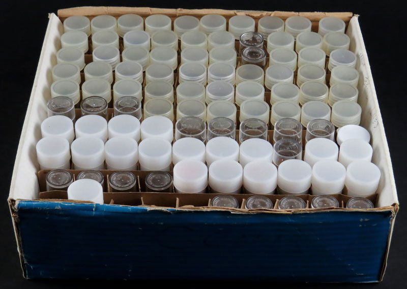 Large Collection of Wheat and Lincoln Pennies with: Large Collection of Wheat and Lincoln Pennies with Dated Ranging from 1909 Through Approximately 2006. Not Complete. These Coins ARE NOT Professionally Graded, We DO NOT Grade Coins, Please Request En