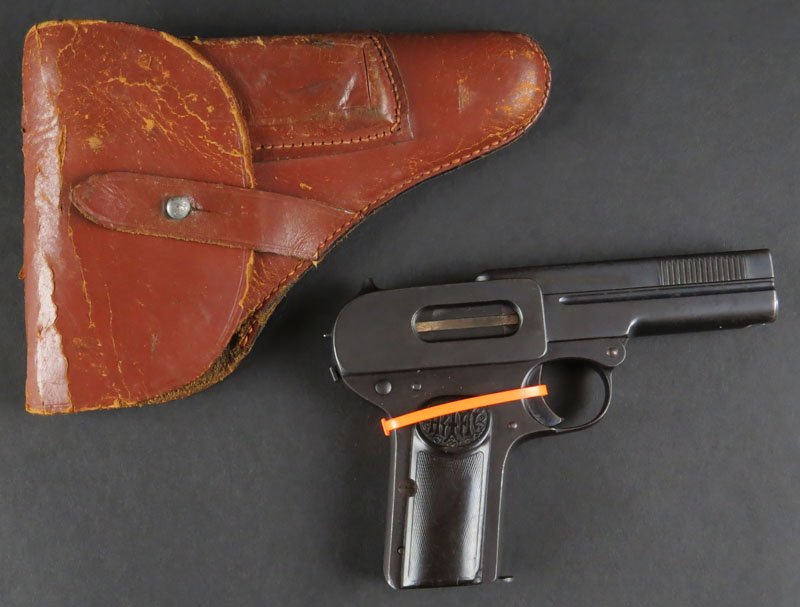 Dreyse Model 1907 Pistol. Circa 1913. Signed and Has: Dreyse Model 1907 Pistol. Circa 1913. Signed and Has Serial Number. Appears in Good Condition, Bottom of Grip Looks Slightly Melted. This Gun Must Be Transferred by a Registered Fire Arms Dealer. Fail