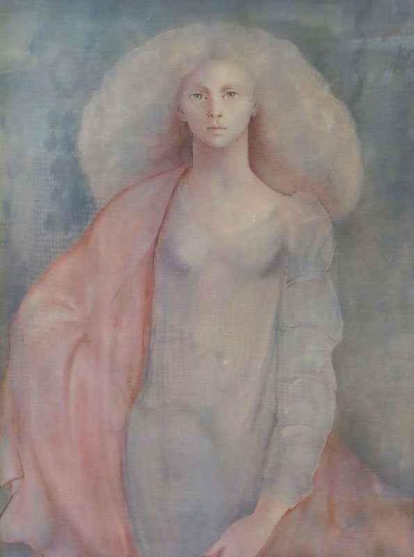 Leonor Fini Argentinean-French (1908-1996) Limited: Leonor Fini Argentinean-French (1908-1996) Limited Edition Lithograph "Untitled" No Visible Signature but Limited Edition 173/175 Lower Left. Good Condition. Frame Measures 35-1/2 Inches by 28-3/4 Inc