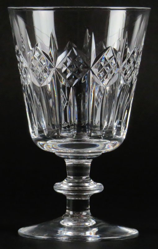 Twelve (12) Pieces of Web Corbett Crystal Stemware.: Twelve (12) Pieces of Web Corbett Crystal Stemware. Good Condition. One Glass Measures 5-1/8 Inches Tall. Shipping $50.00