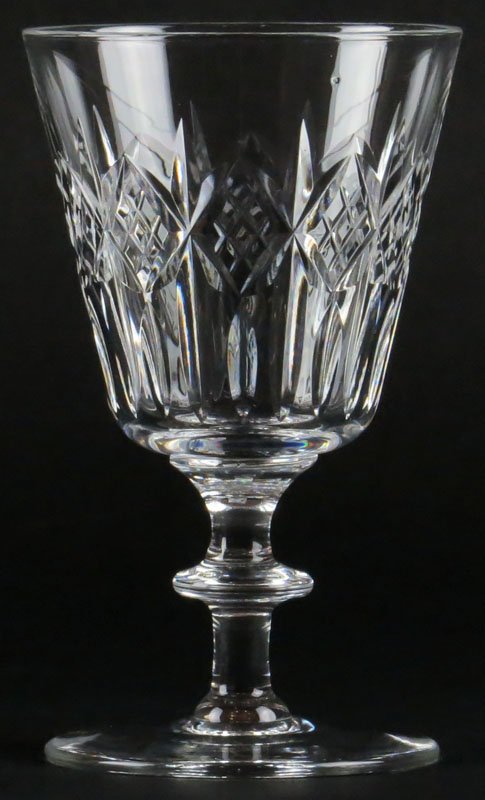 Twelve (12) Pieces of Web Corbett Crystal Stemware.: Twelve (12) Pieces of Web Corbett Crystal Stemware. Good Condition. One Glass Measures 4-1/4 Inches Tall. Shipping $50.00